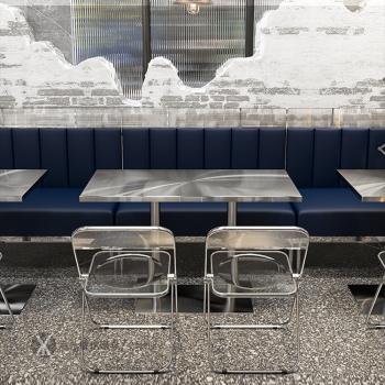 Großhandel B2B Stuhl aus Edelstahl für Restaurant Kantine klappbar